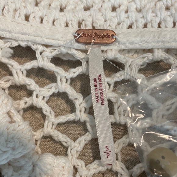 Free People Crochet Top size S - Picture 2 of 8